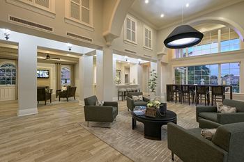 Clubhouse with coffee bar